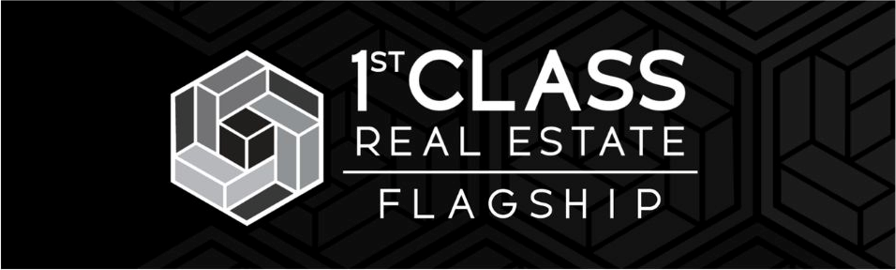 1st Class Flagship Real Estate Logo